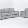 Mathers Oyster 2 Piece Sofa & Chair Set -Furniture Store 296652 signature 01