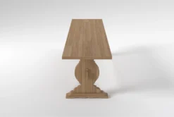 Magnolia Home Collins 69" Bench By Joanna Gaines -Furniture Store 296743 natural wood dining chair side 19