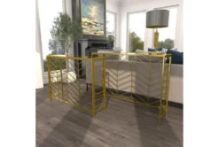 Gold Iron Console Table Set Of 2 -Furniture Store 296946 gold metal sofa table room 92