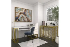 Gold Iron Console Table Set Of 2 -Furniture Store 296946 gold metal sofa table room 94