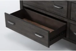 Gustav 6 Drawer Dresser By Nate Berkus + Jeremiah Brent -Furniture Store 297591 dark brown wood dresser detail 44