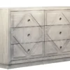 Diamond Design 6 Drawer Dresser -Furniture Store 297742 grey wood dresser signature 01