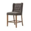 Kagen Charcoal Tufted Back Counter Stool