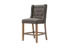 Kagen Charcoal Tufted Back Counter Stool