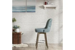 Wheatley Blue Counter Stool With Swivel Seat 19 Wheatley Blue Counter Stool With Swivel Seat -Furniture Store 297854 blue wood counter height stool room 86