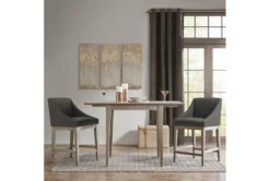 Janet Charcoal Counter Stool 17 Janet Charcoal Counter Stool -Furniture Store 297863 brown wood counter height stool room 85