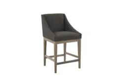 Janet Charcoal Counter Stool