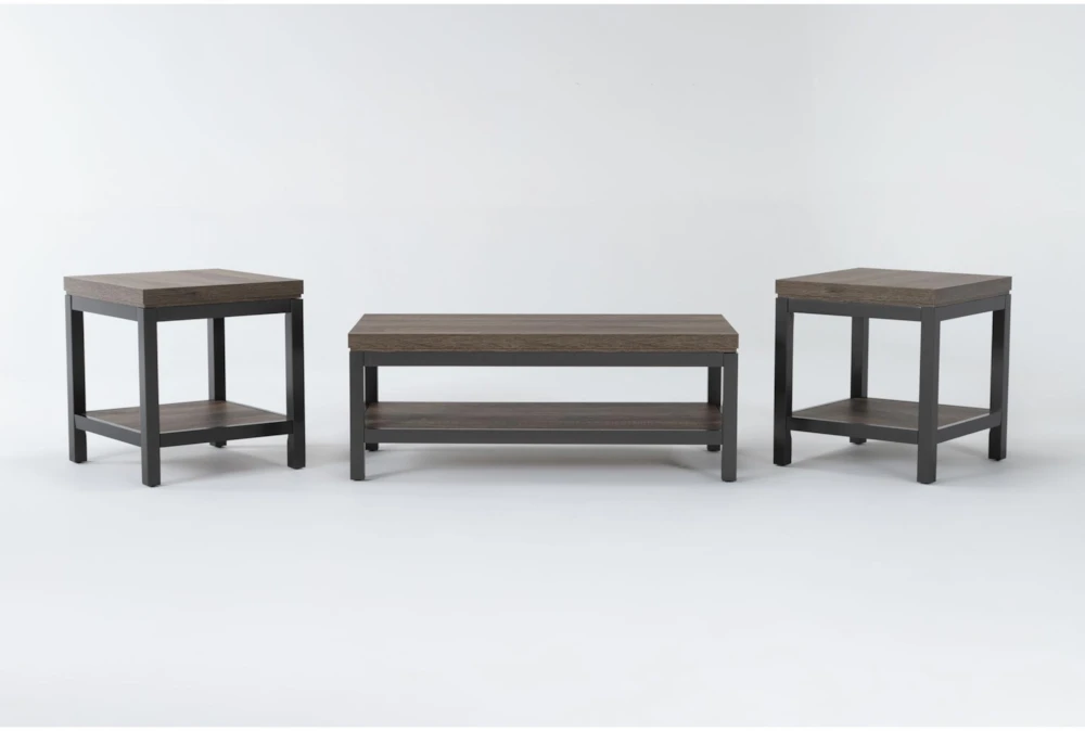 Gilmore 3 Piece Coffee Table Set 3 Gilmore 3 Piece Coffee Table Set