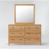 Warren 6 Drawer Dresser/Mirror -Furniture Store 298541 brown wood dresser and mirror set signature 01