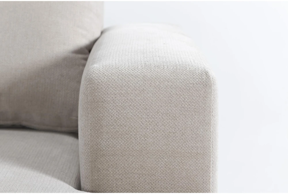 Bonaterra Sand 127" 2 Piece Sectional With Left Arm Facing Corner Chaise & Storage Ottoman - Image 5