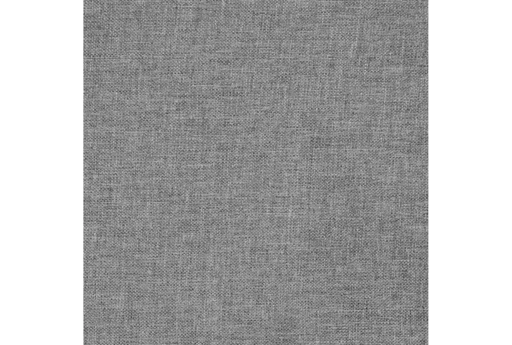 Clayton Grey + Chrome Upholstered Office Chair With Casters 8 Clayton Grey + Chrome Upholstered Office Chair With Casters - Image 6