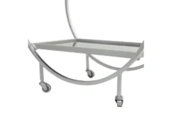 Silver Rolling Round Bar Cart -Furniture Store 299638 detail 45