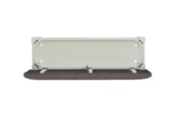 Morgan Taupe 44" Dining Storage Bench -Furniture Store 299705 white wood dining bench storage 132