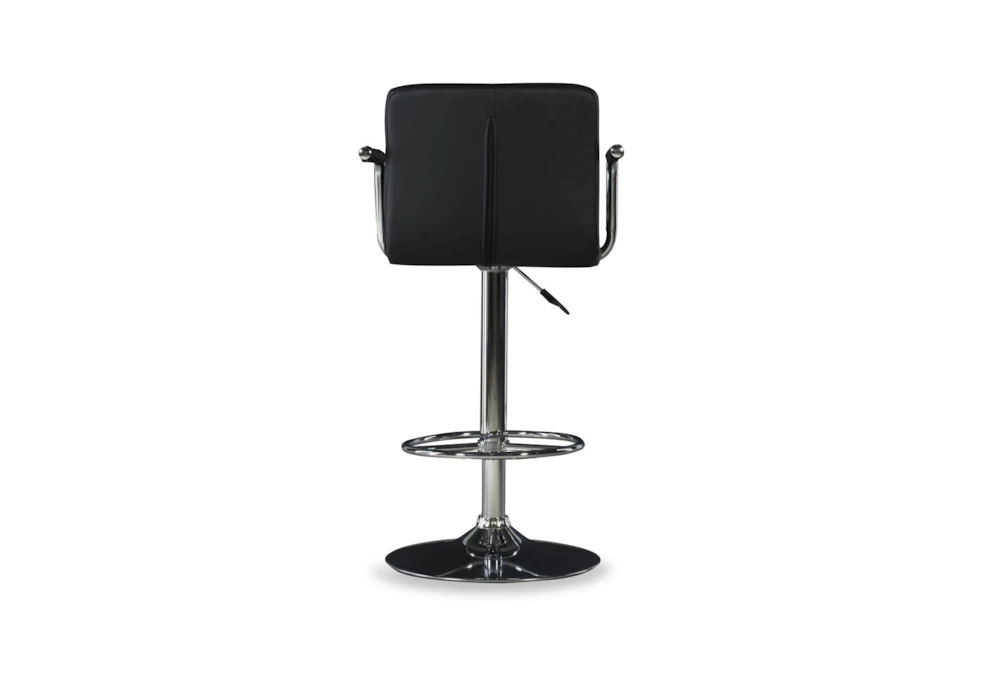 Troy Black Adjustable Barstool 7 Troy Black Adjustable Barstool - Image 5