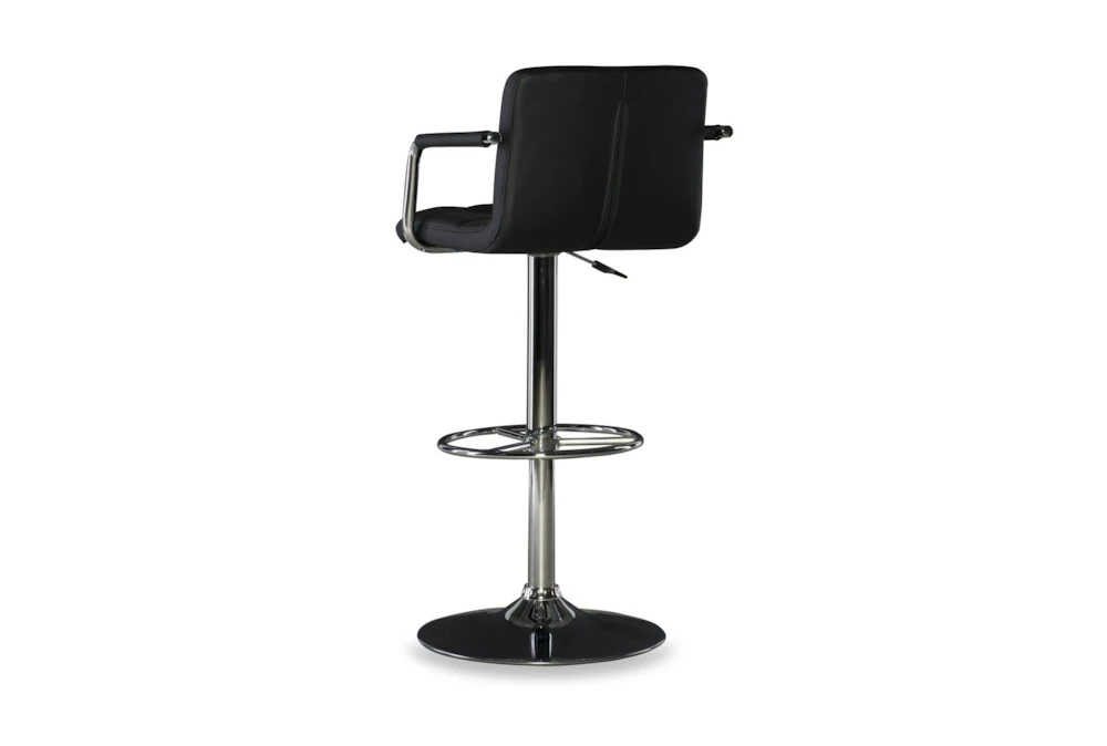 Troy Black Adjustable Barstool 8 Troy Black Adjustable Barstool - Image 6