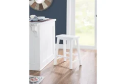Maya White 24In Counter Stool -Furniture Store 299712 white wood counter height stool room 87