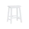 Maya White 24In Counter Stool -Furniture Store 299712 white wood counter height stool signature 01