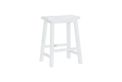 Maya White 24In Counter Stool