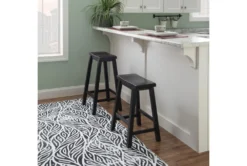 Boyd Black Wood Counter Stool -Furniture Store 299715 black wood counter height stool room 87