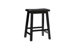 Boyd Black Wood Counter Stool