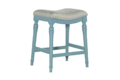 Dale Blue Big And Tall Counter Stool