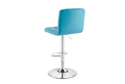 Sawyer Teal Adjustable Barstool -Furniture Store 299736 blue metal bar stool back 82