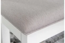 Morgan Grey 44" Dining Storage Bench -Furniture Store 299751 grey wood dining bench detail 452