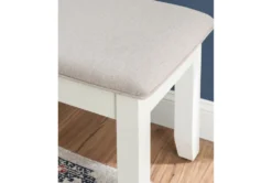 Morgan Grey 44" Dining Storage Bench -Furniture Store 299751 grey wood dining bench detail 482