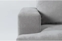 Bonaterra Dove 97" Queen Sleeper Sofa -Furniture Store 300149 grey fabric sleeper detail 45