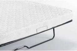 Bonaterra Dove 127" 2 Piece Sectional With Left Arm Facing Queen Sleeper Sofa Chaise & Storage Ottoman -Furniture Store 300179 grey fabric living room set detail 45