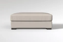 Mercer IV 52" Sand Ottoman 17 Mercer IV 52" Sand Ottoman -Furniture Store 300398 beige fabric ottoman back 652
