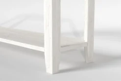 Dixon 3 Piece Coffee Table Set -Furniture Store 300497 white wood coffee and end table set detail 45