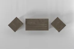 Dixon 3 Piece Coffee Table Set -Furniture Store 300497 white wood coffee and end table set top 31