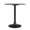 Hannu Black 30" Bistro Table -Furniture Store 300591 signature 01