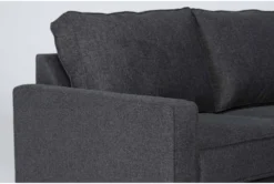Mathers Slate 91" Sleeper Sofa -Furniture Store 301531 grey fabric sofa detail 45