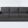 Mathers Slate 91" Sleeper Sofa -Furniture Store 301531 grey fabric sofa signature 01
