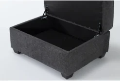 Mathers Slate Storage Ottoman 11 Mathers Slate Storage Ottoman -Furniture Store 301532 grey fabric ottoman detail 44