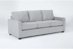 Mathers Oyster 91" Queen Sleeper Sofa 11 Mathers Oyster 91" Queen Sleeper Sofa -Furniture Store 301541 grey fabric sofa side 182