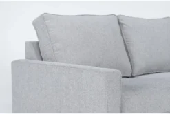 Mathers Oyster 3 Piece Queen Sleeper Sofa, Loveseat & Chair Set -Furniture Store 301549 grey fabric sofa and loveseat set detail 48