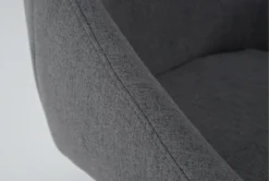 Imogen Charcoal Office Chair -Furniture Store 301760 grey fabric office chair detail 47 1