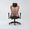 Cicero Orange Mesh Gaming Chair -Furniture Store 301797 orange fabric gaming chair signature 01