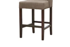 Lydia Brown Tufted Wing Counter Stool -Furniture Store 302192 detail 44