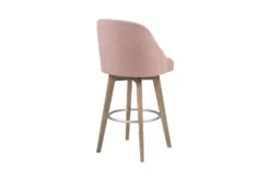 Marshall Pink Bar Stool With Swivel Seat 13 Marshall Pink Bar Stool With Swivel Seat -Furniture Store 302199 back 82
