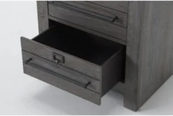 Bates Nightstand -Furniture Store 302534 brown wood nightstand detail 44