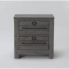 Bates Nightstand -Furniture Store 302534 brown wood nightstand signature 01