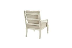 Lantry Cream Accent Chair -Furniture Store 302780 natural wood accent chair back 82