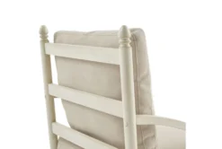 Lantry Cream Accent Chair -Furniture Store 302780 natural wood accent chair detail 45