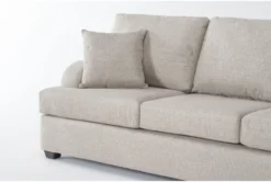 Esteban Queen Sofa Sleeper W/ Reversible Chaise -Furniture Store 302809 beige fabric reversible sofa chaise detail 45