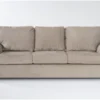 Alessandro Mocha Queen Sleeper Sofa -Furniture Store 303466 brown fabric sofa signature 012