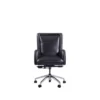 Edgar Black Leather Office Chair -Furniture Store 303550 black leather office chair signature 01